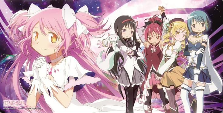 Chara Rubber Mat Collection Puella Magi Madoka Magica the Movie No. 001